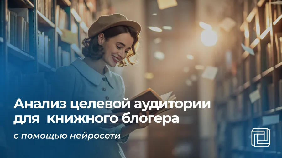 Анализ целевой аудитории книжного блогера делает нейросеть