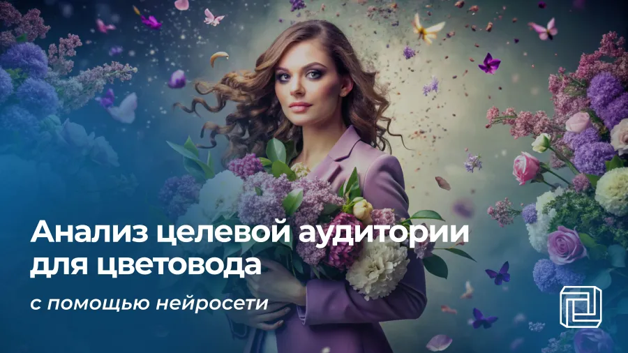Анализ целевой аудитории для цветовода делает нейросеть