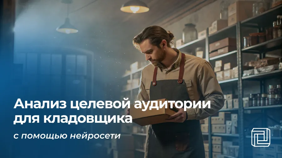 Анализ целевой аудитории для кладовщика делает нейросеть