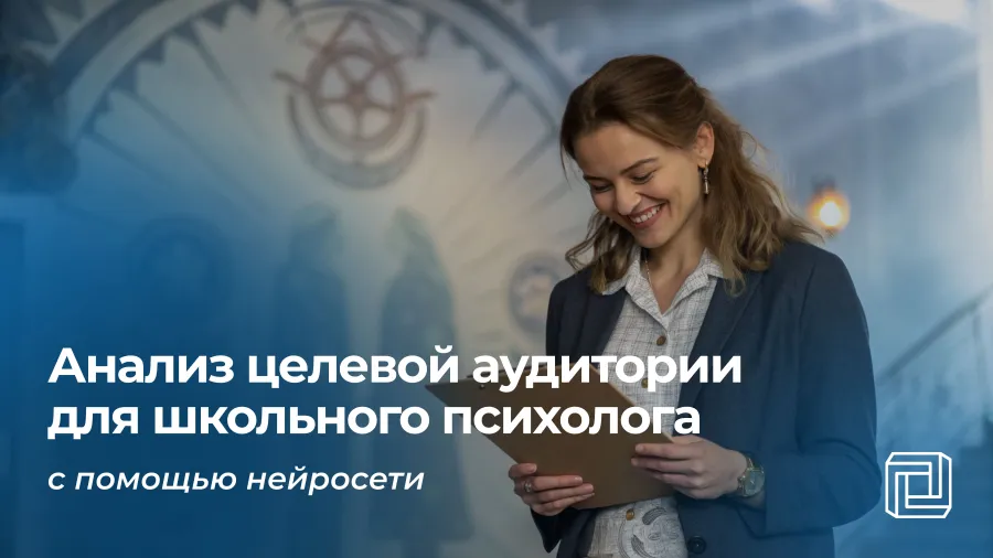 Анализ целевой аудитории для школьного психолога делает нейросеть