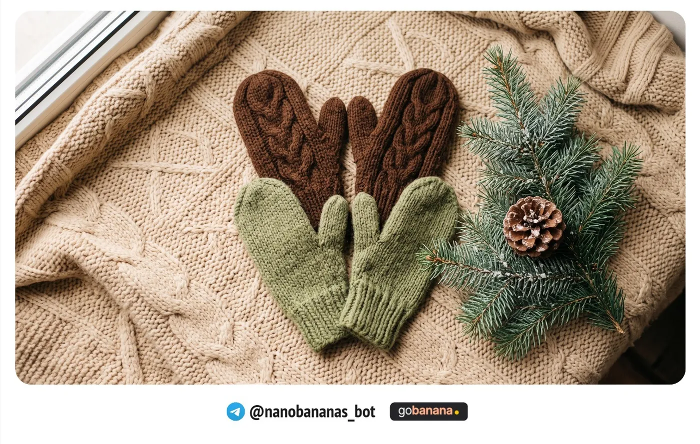 Флэтлей с варежками