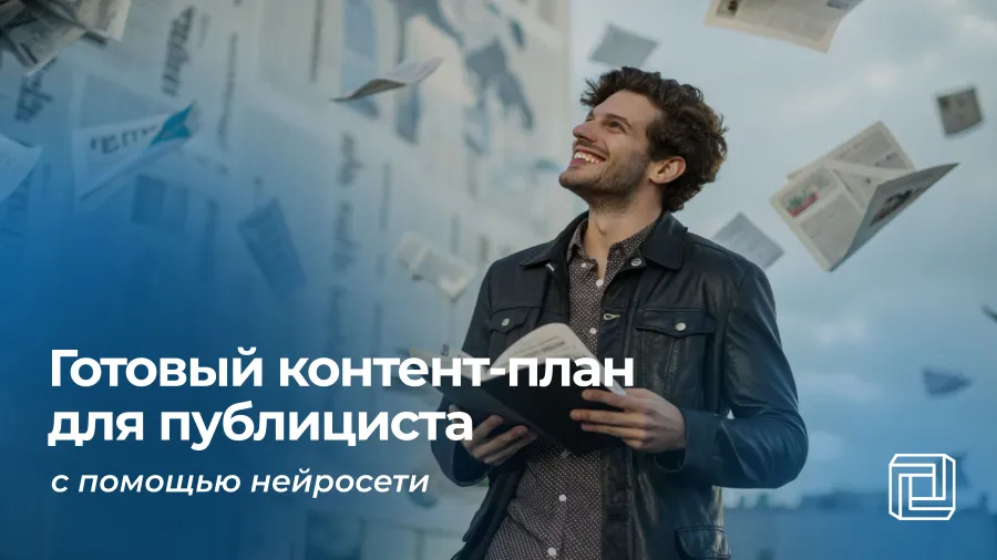 Контент-план для публициста пишет нейросеть