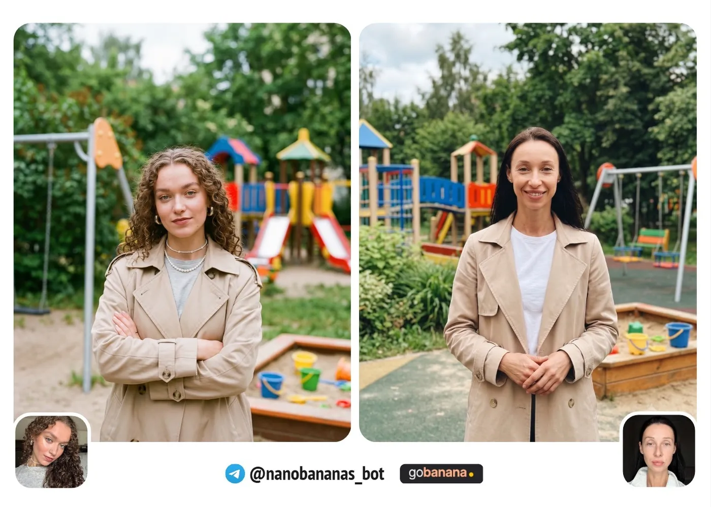 На прогулке у песочницы