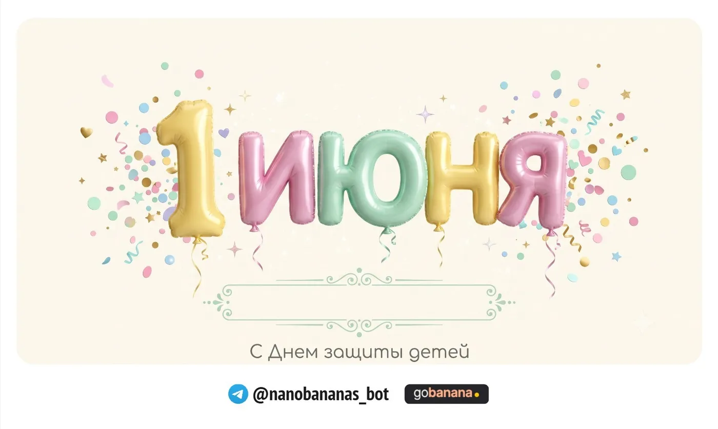 Нейрофото на день защиты детей — 15 сцен для фото 2026