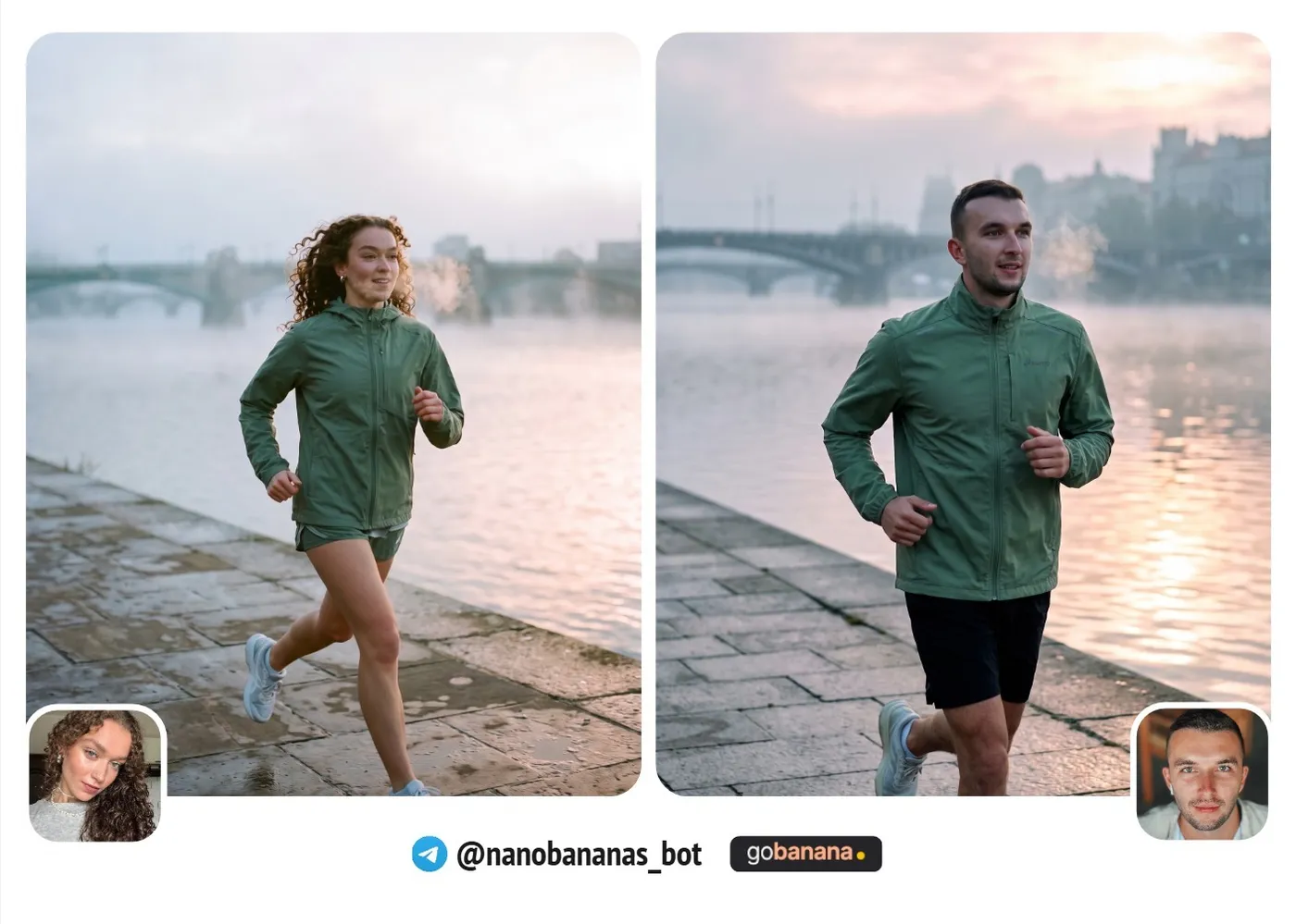 Утренняя пробежка вдоль набережной