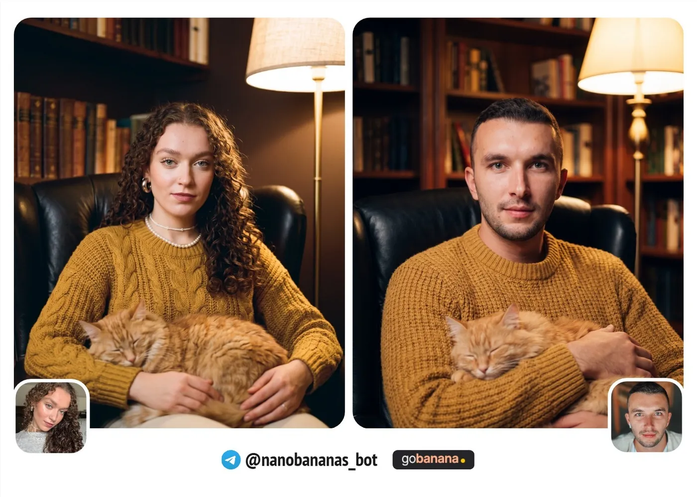 Вечер с котом в кресле