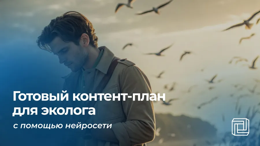 Контент-план для эколога пишет нейросеть