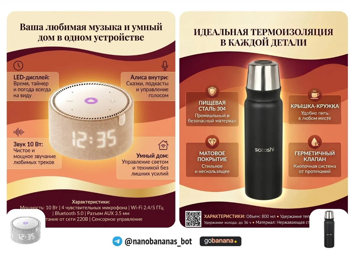 Инфографика с преимуществами