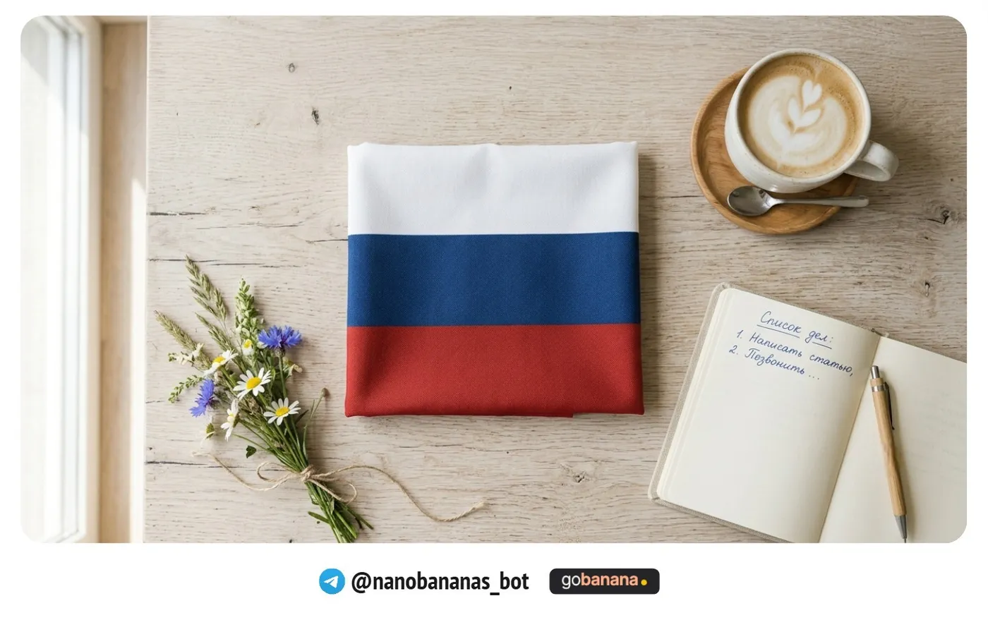 Промт 7. Флэтлей с атрибутами праздника