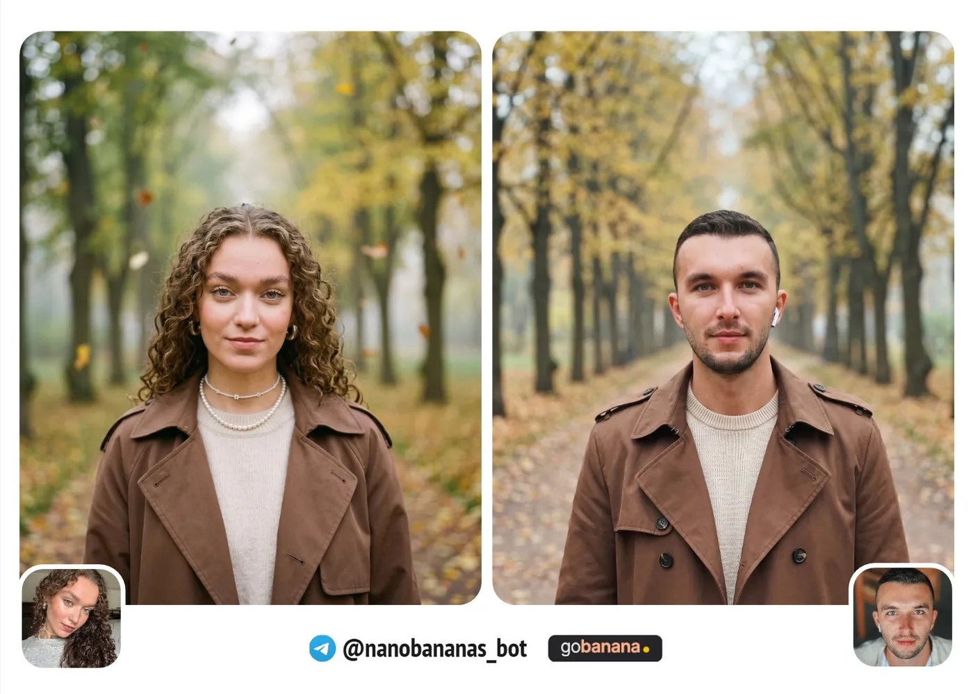 Портрет в парке, свежий зеленый свет