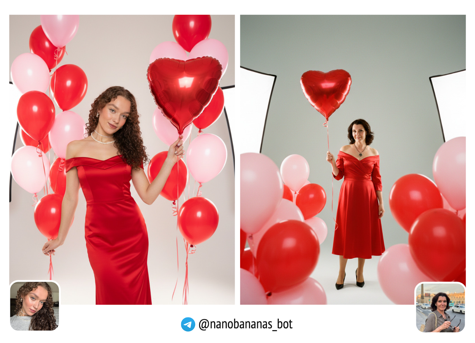 Нейрофотосессия — создание профессиональных фотографий через ИИ. Загружаете обычное селфи, нейросеть превращает его в студийный портрет, романтичную сцену или креативный кадр.