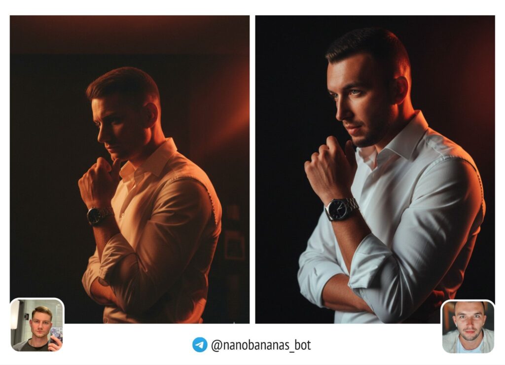 Фотосессия мужчины