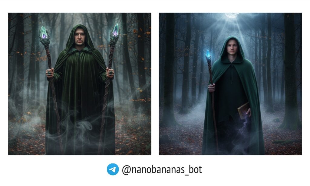 Как сделать фото с помощью нейросети: фэнтези