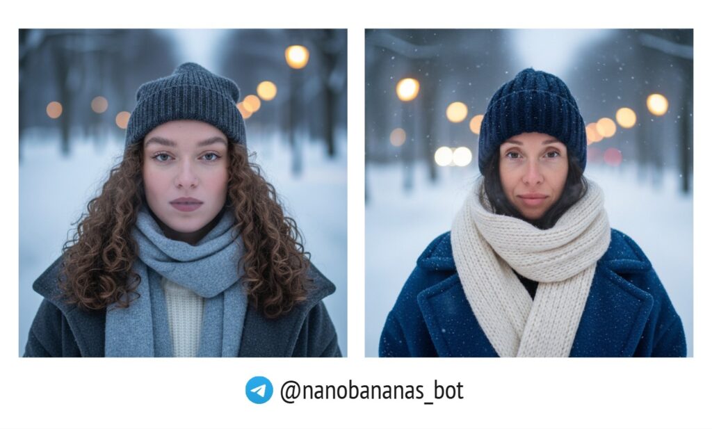 Сгенерировать ИИ картинку с зимним образом