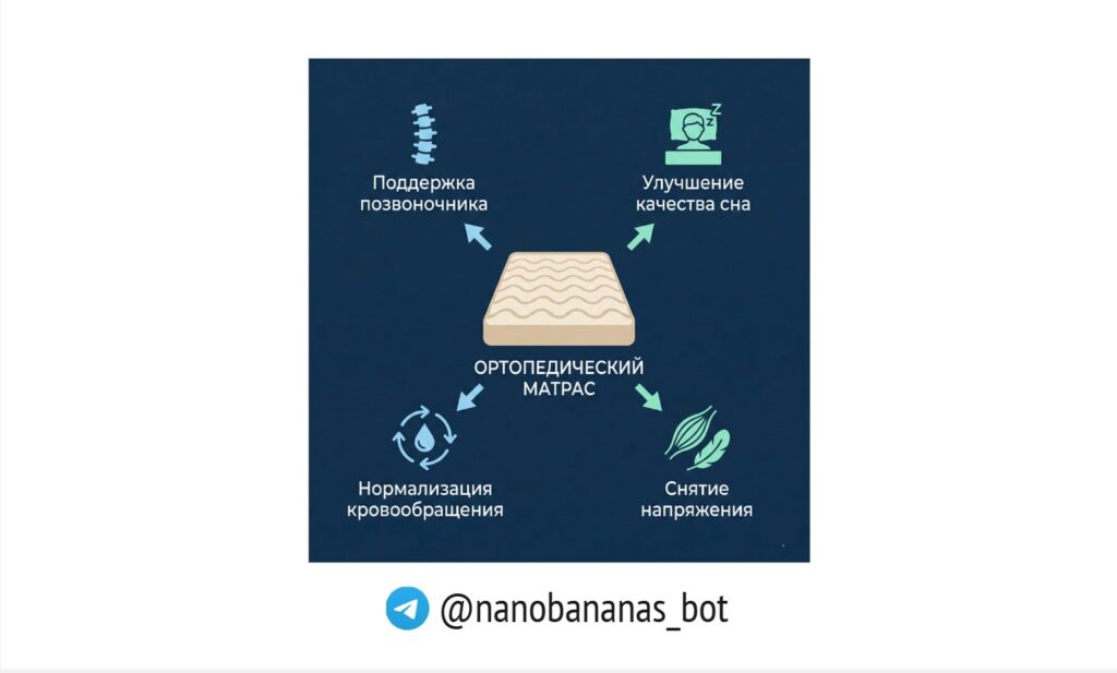 Инфографика матрас