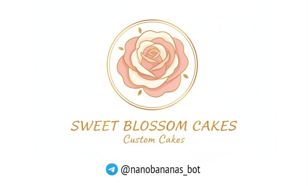 нейросеть для создания логотипа кондитерской