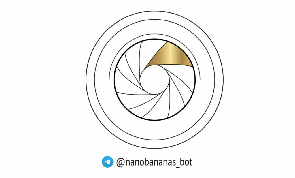Фотограф или фотостудия логотип