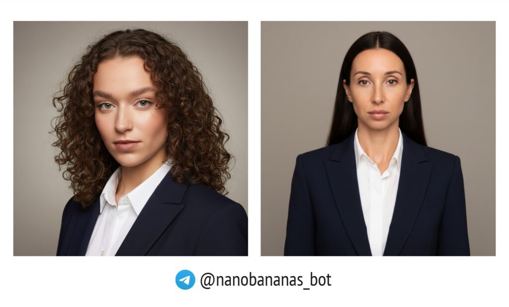 Нейрофото со своим лицом бесплатно: Деловой портрет 