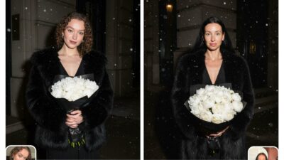 Девушка с пионами