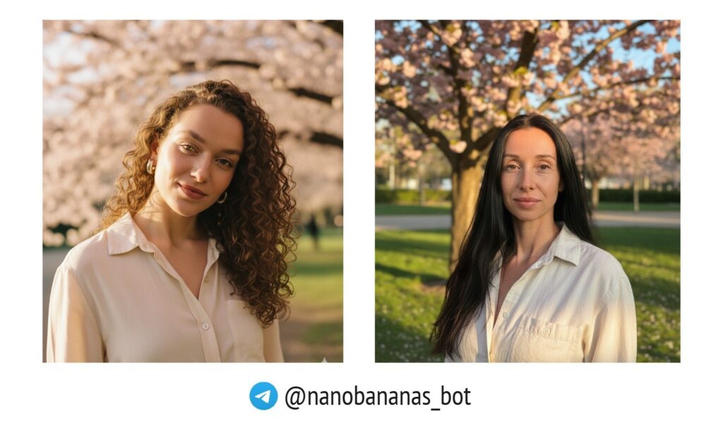 Уличный портрет в золотой час