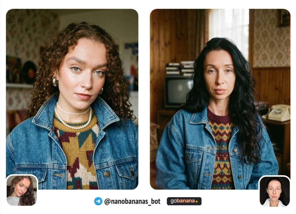 Ретро-плёнка 1980-х с помощью нейросети