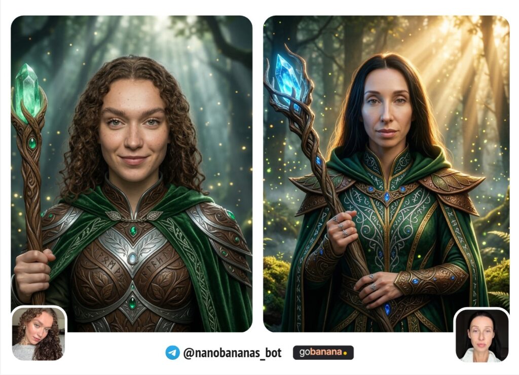 ии Фэнтези — эльф, маг или воин