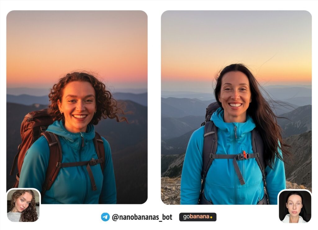 Горный хайкинг, золотой час