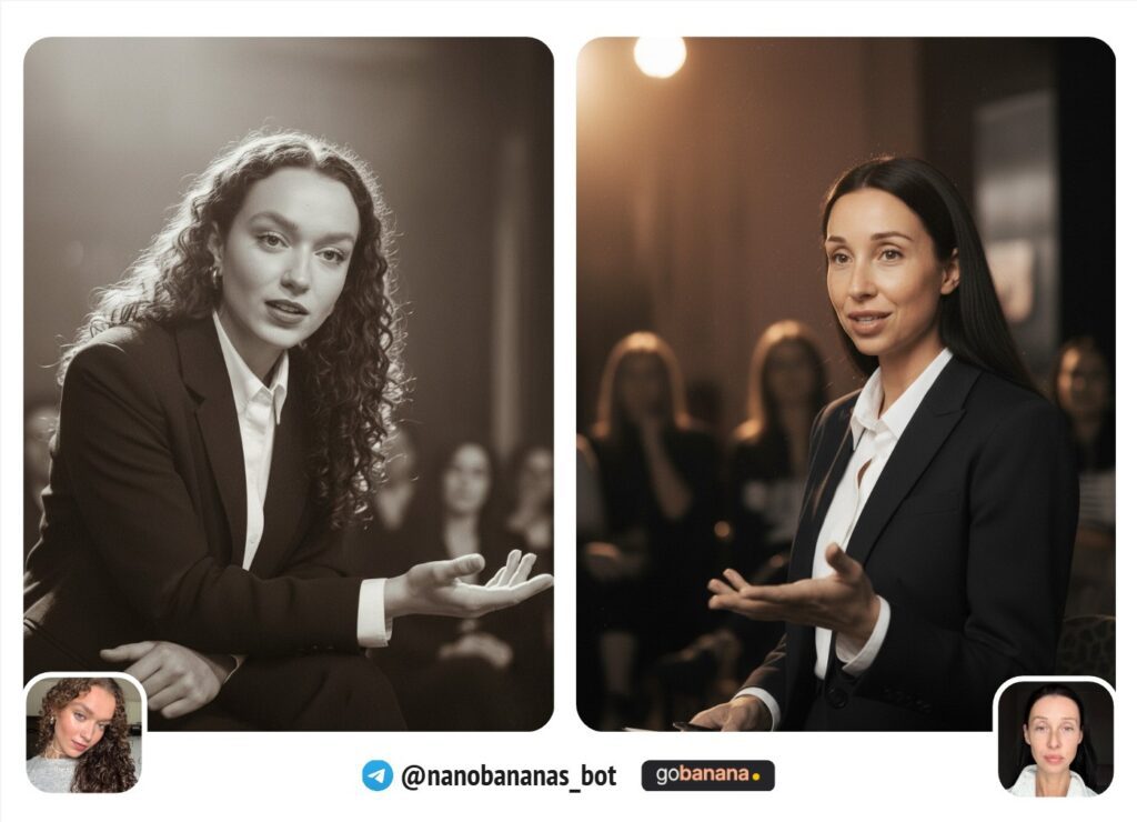 Репортажный портрет с конференции