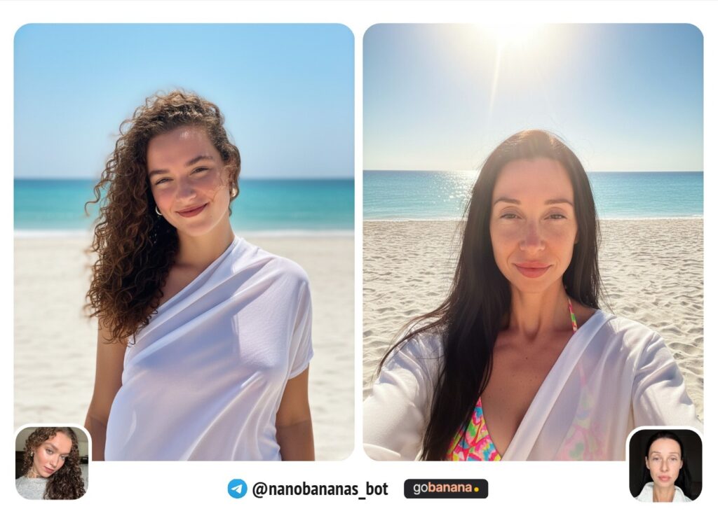 Летний пляж, южный берег