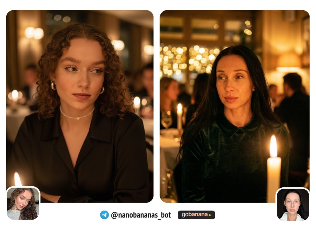 Романтический ужин при свечах