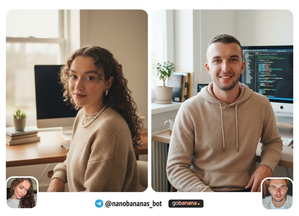 Домашний офис, продуктивное утро