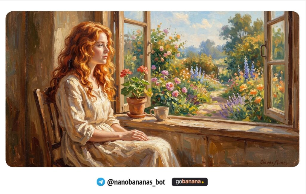 Портрет в стиле масляной живописи