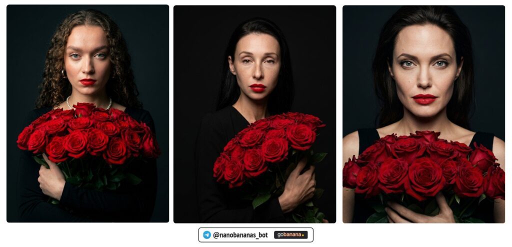 ии фото с букетом