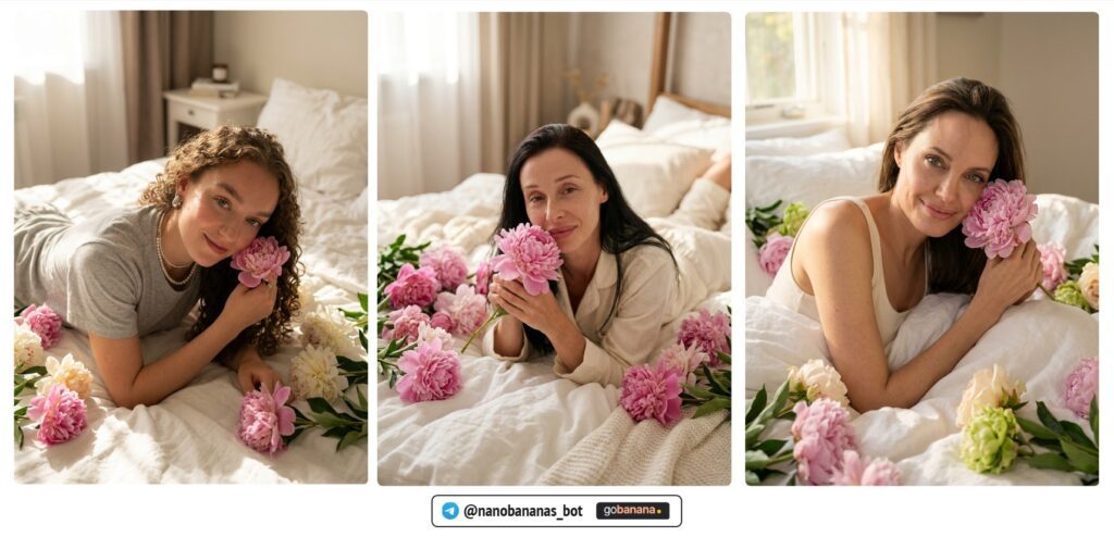 ии фото с букетом