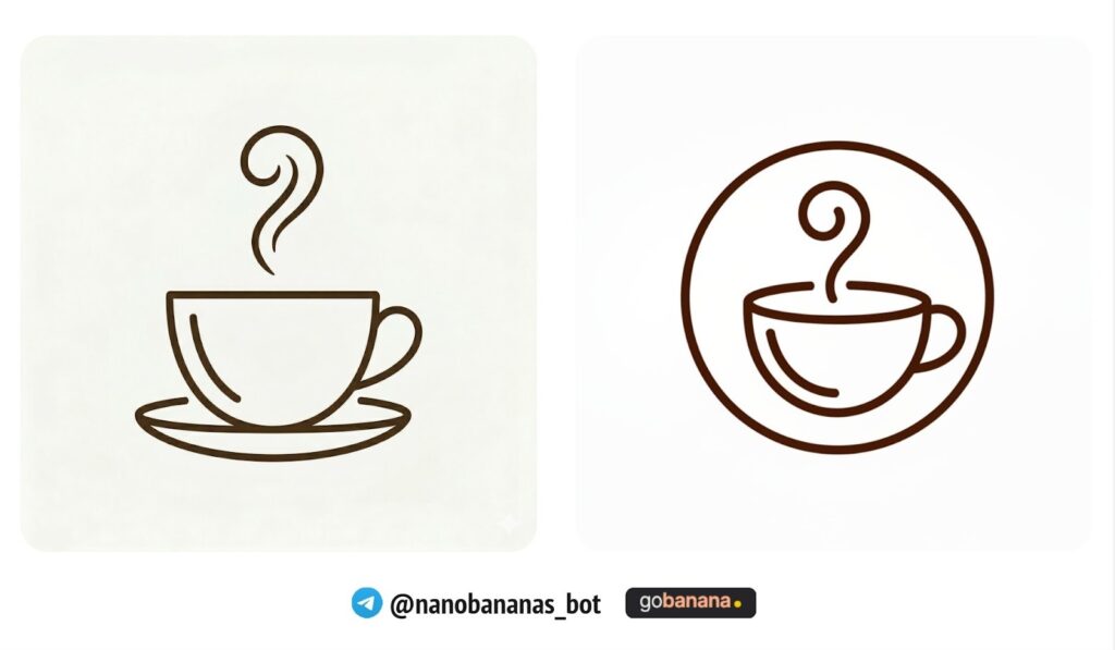 Логотип для кофейни