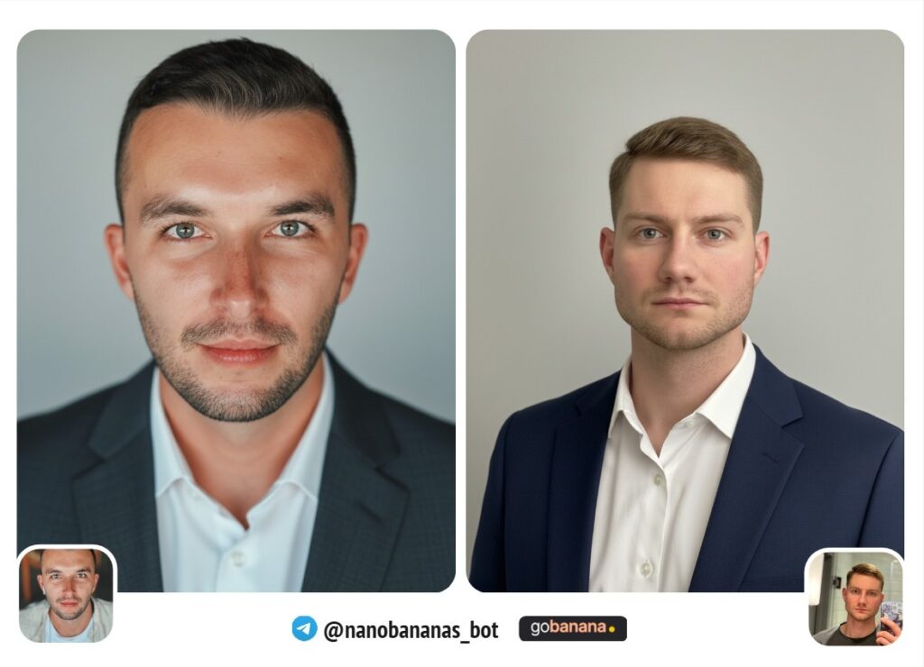 Универсальный деловой портрет (мужчина)