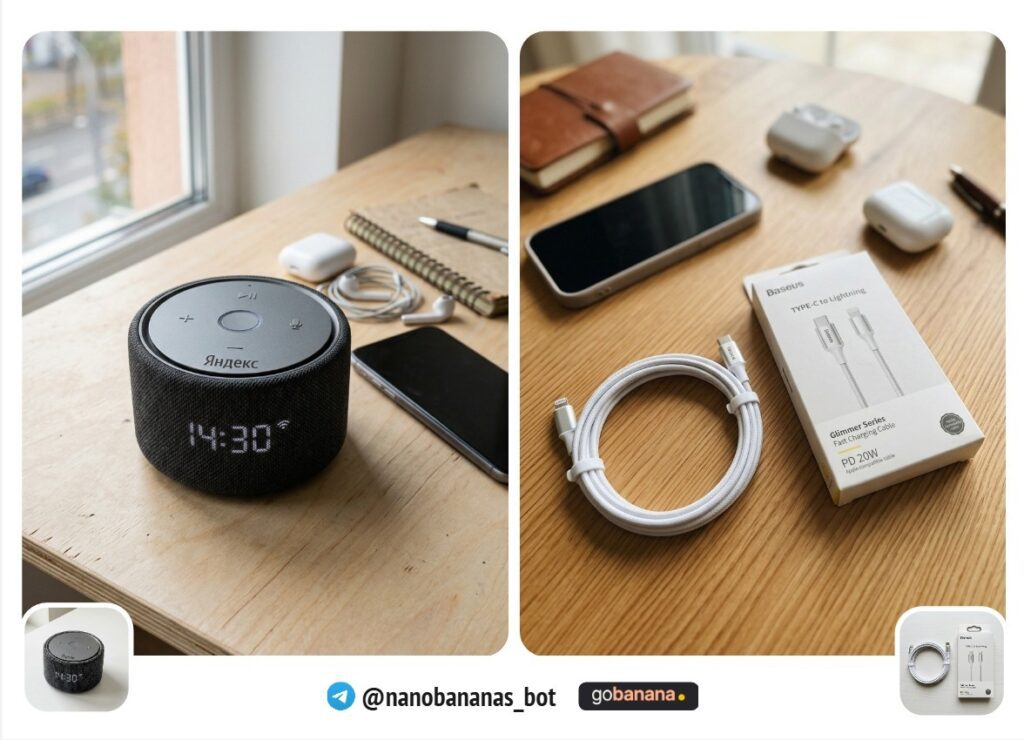 Промт #9: Товар в естественной обстановке