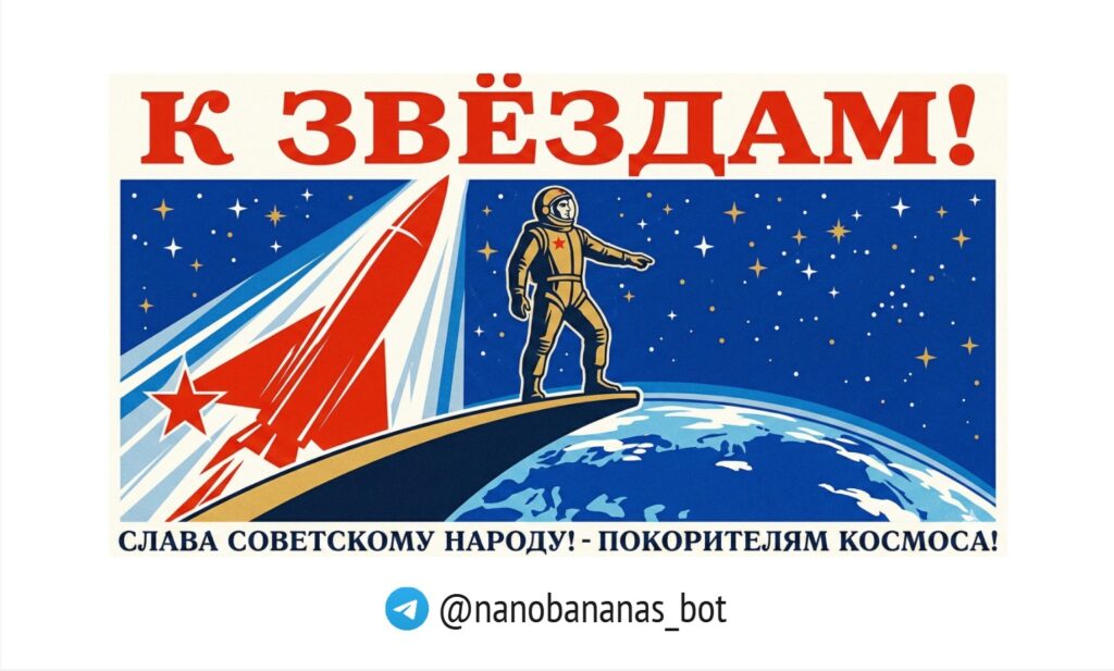 Создать плакат с помощью нейросети