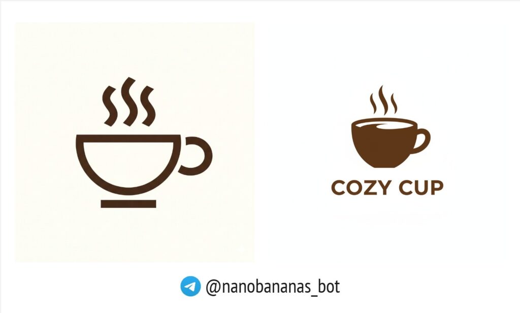 логотип с помощью ии