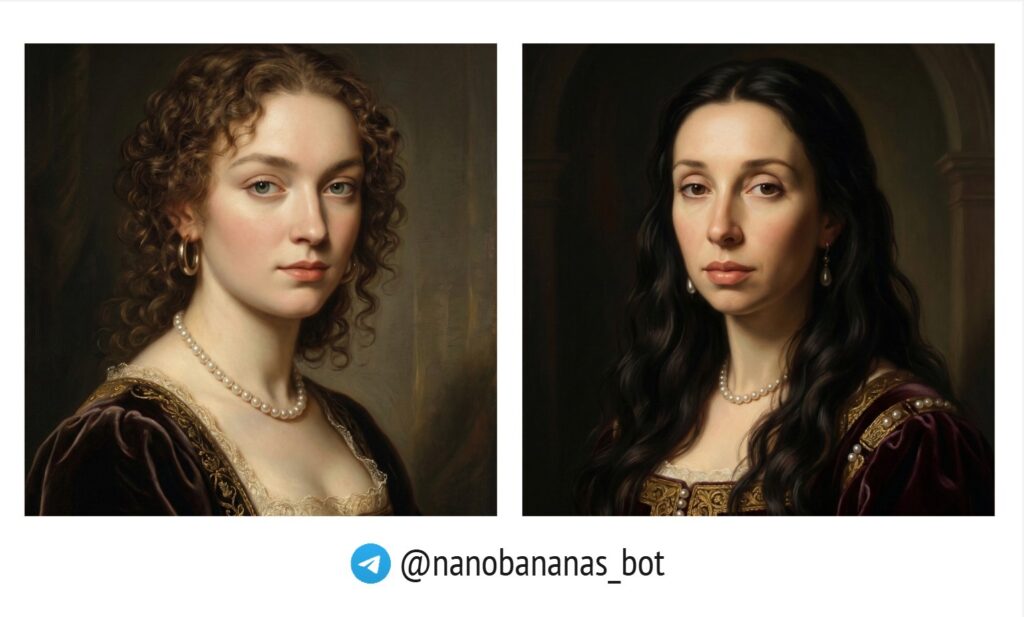 Портрет в стиле Ренессанса