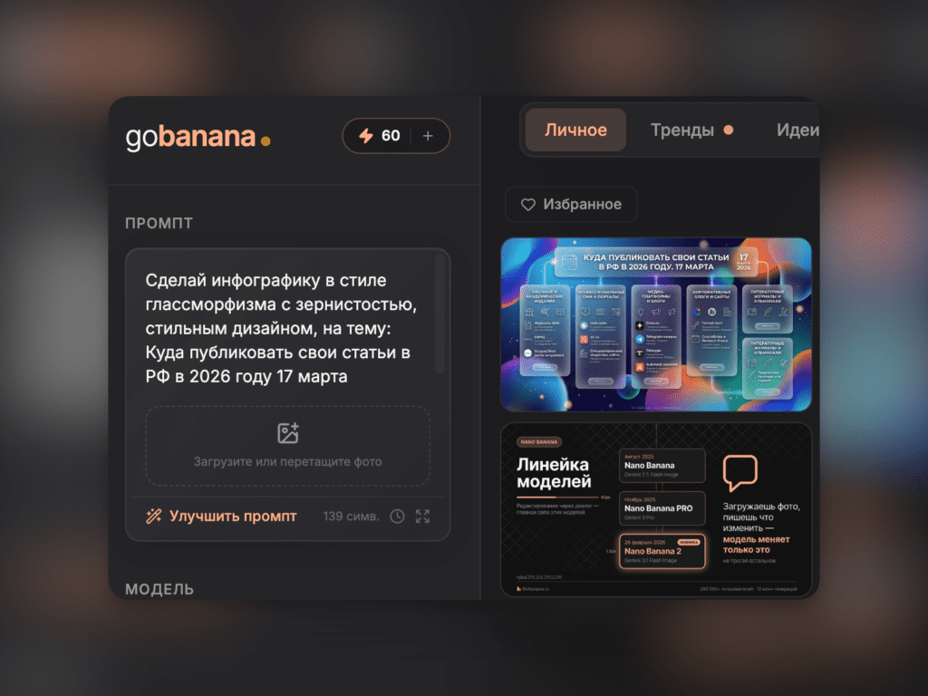 нанобанана сервис