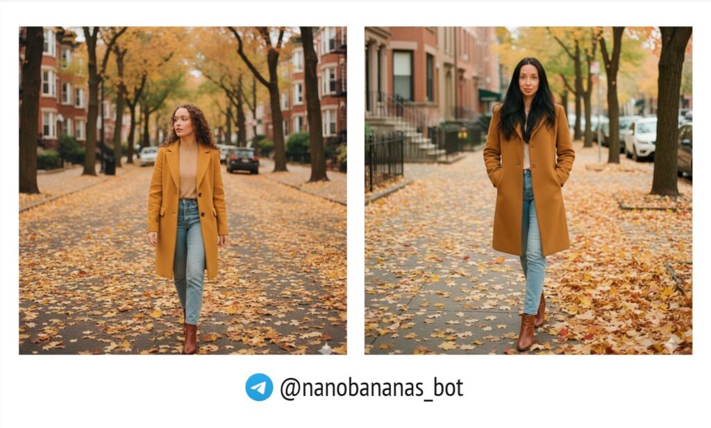 Осенняя прогулка: генератор картинок по тексту