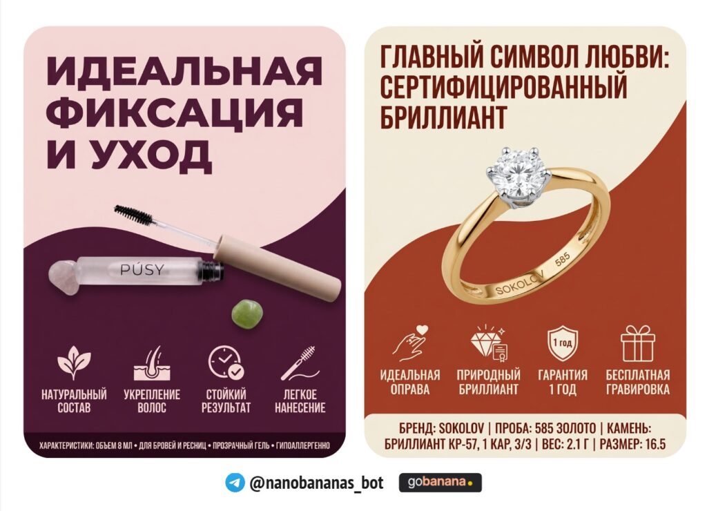 Карточка товара для маркетплейса с помощью ии