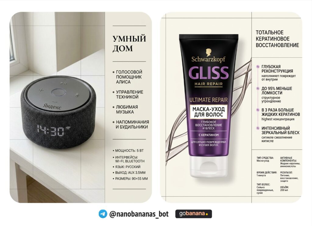 Карточка товара для маркетплейса