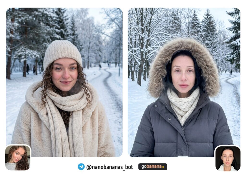 Зимняя прогулка в парке