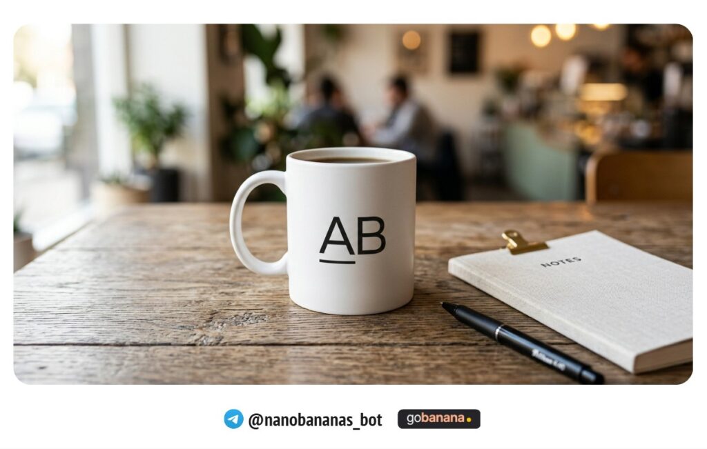 Мокап логотипа