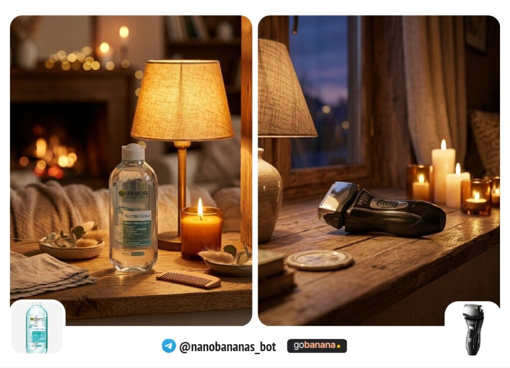 Карточка товара до-после