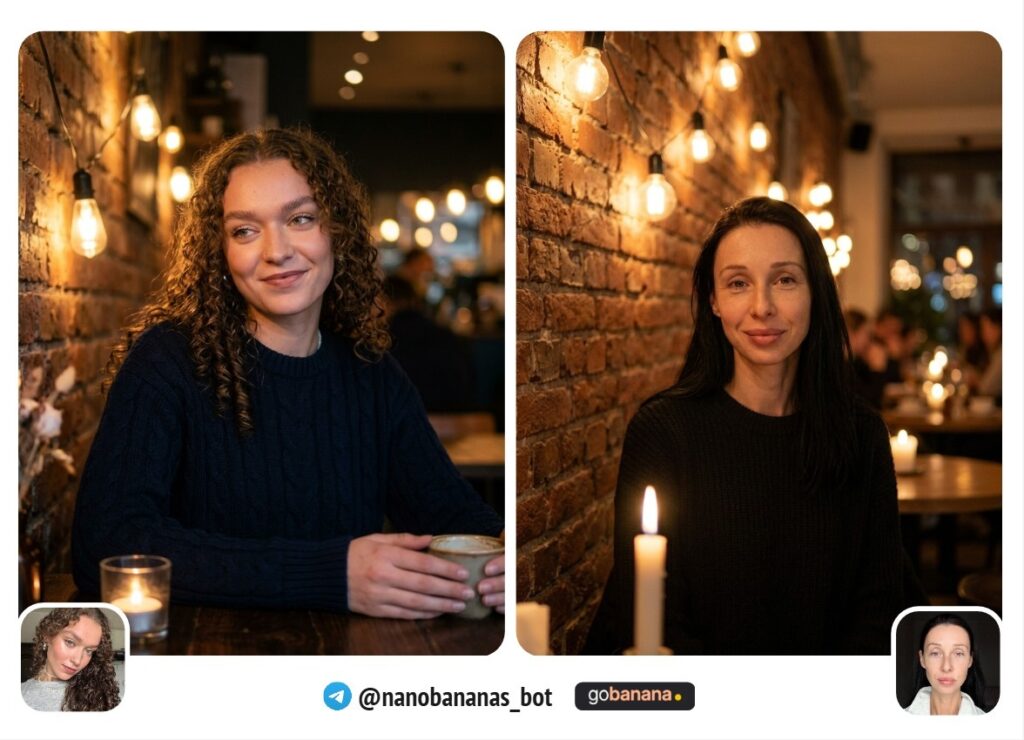 Вечер в кафе