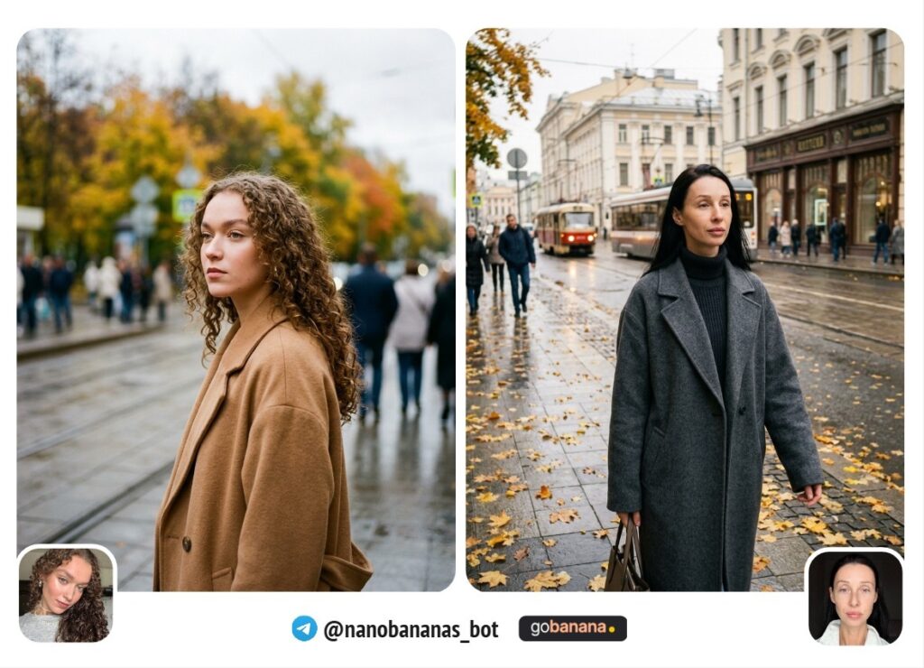 Осенняя Москва, street photography