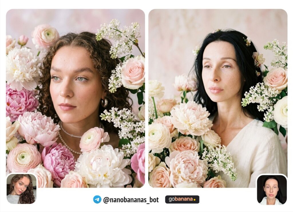 Цветочный арт